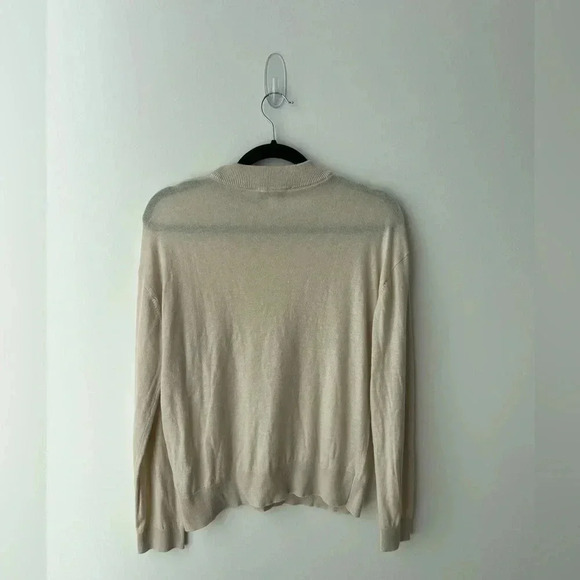 Magaschoni neutral color crewneck sweater - Picture 7 of 7